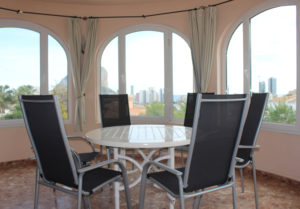 Terrasse mit Meerblick